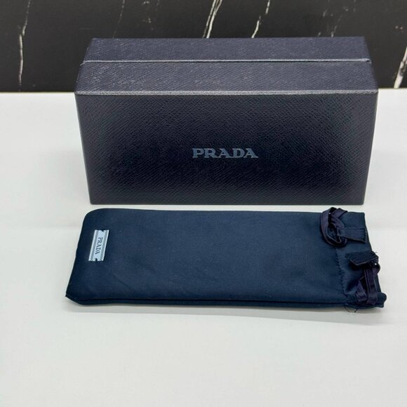 NEW AUTHENTIC PRADA CASE FOR EYEWEAR , BLACK HARD CASE FOR EYEWEAR - Picture 2 of 6